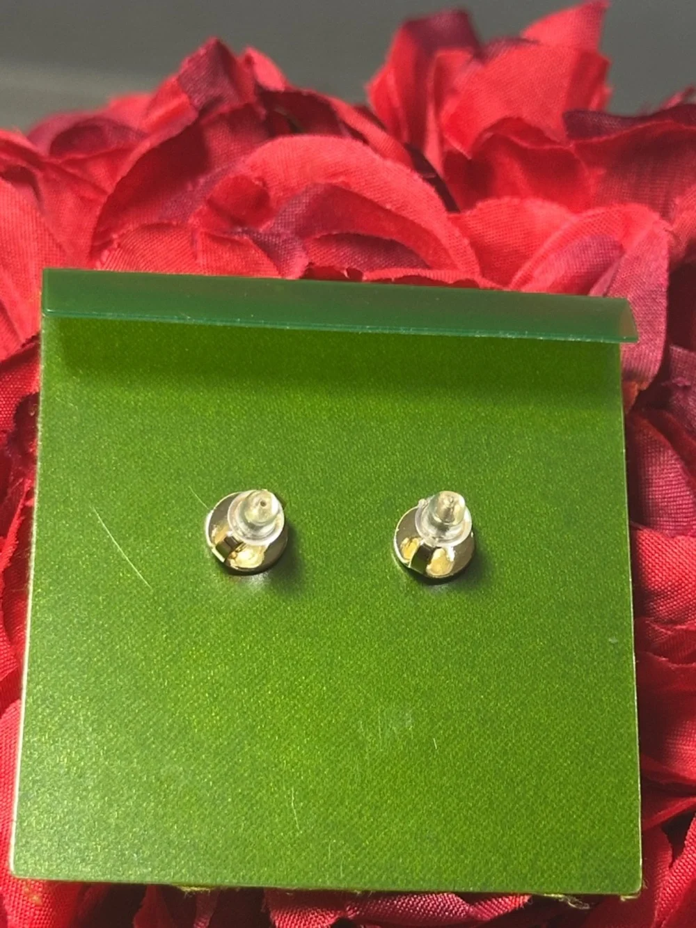 Tory Burch Crystal Flower Stud Earrings